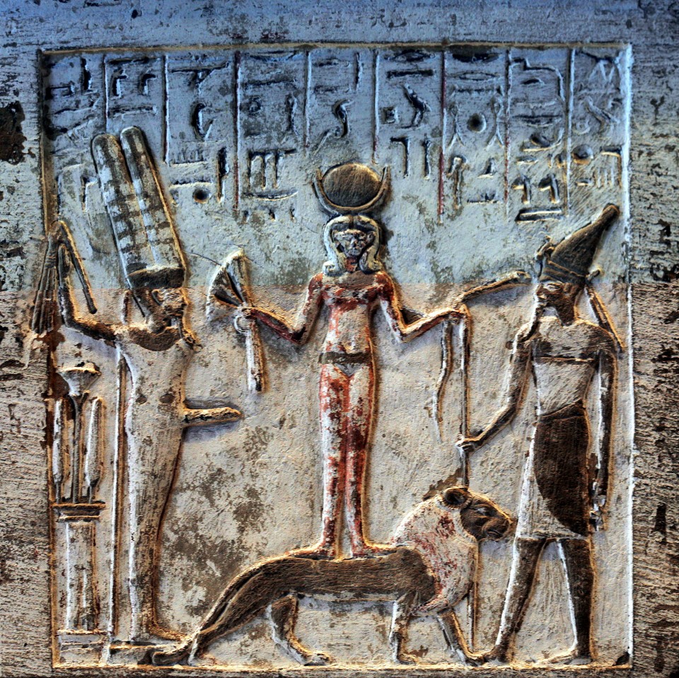 Stele of Min, Qudshu, and Rashap - Copy